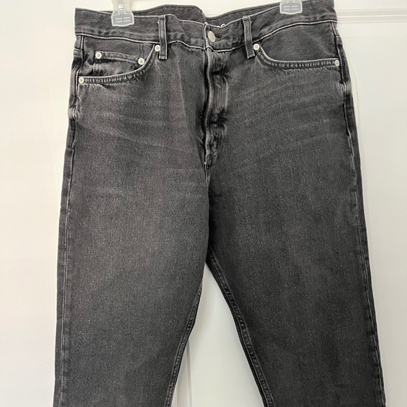 COS Men's Slim Jeans in Dark Gray - Picture 1 of 2